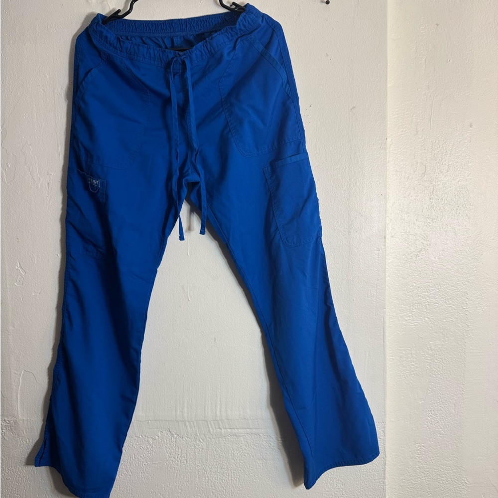 Blue Scrub Pants Size Small Pre-owned